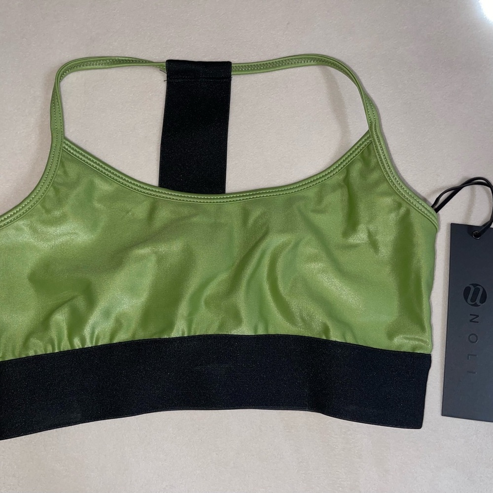 Noli Green and‎ Black Sports Bra Intimates & Sleepwear